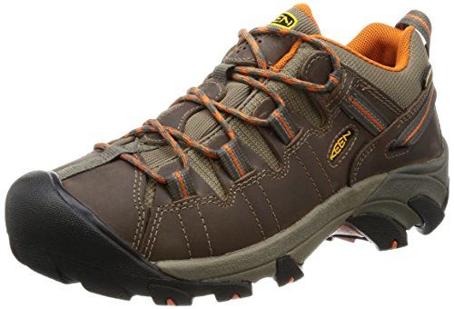 KEEN Men's Targhee II Hiking Shoe, Bungie Cord/Burnt Orange - 9.5 D(M ...