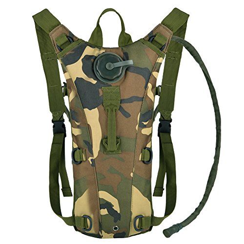 Vbiger Hydration Pack with 3L Bladder Water Bag Great for Hunting