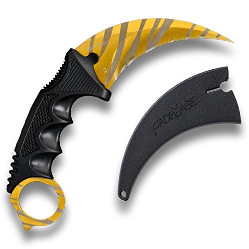FadeCase Karambit Tiger Tooth Collector Gaming Knives Skins Get