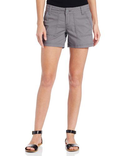 prAna Living Women's Tess Shorts, Gravel, 6 | All4Hiking.com