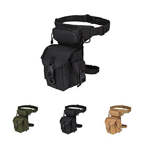 Multi-purpose Tactical Drop Leg Bag Tool Fanny Thigh Pack Leg Rig ...