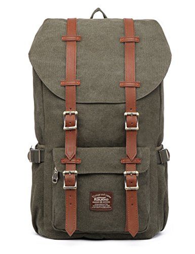 Kaukko Laptop Outdoor Backpack, Travel Hiking& Camping Rucksack Pack ...