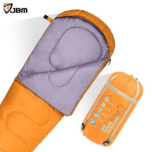 JBM Mummy Sleeping Bag with Pillow 5Colors for All Seasons 0℃/32