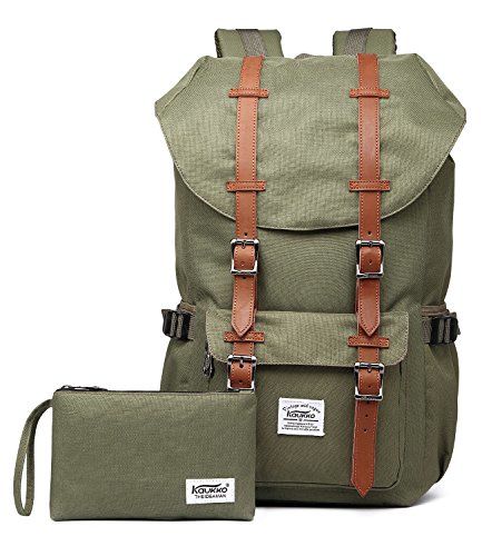 Kaukko Laptop Outdoor Backpack, Travel Hiking& Camping Rucksack Pack ...