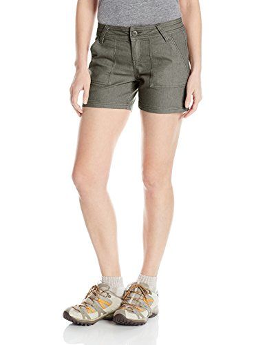 prAna Women's Tess Shorts, Cargo Green, Size 2 | All4Hiking.com