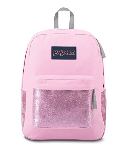 JanSport High Stakes Backpack- Sale Colors (Prism Pink Sparkle) | www.bagssaleusa.com