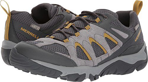 Merrell Men's Outmost Vent Waterproof Hiking Shoe, Frost Grey, 11 M US ...