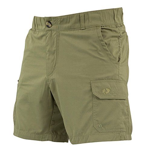 Mossy Oak Water & Stain Resistant Performance Fishing and Hiking Shorts ...