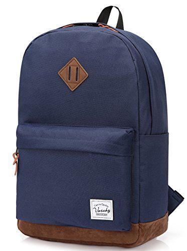 Vaschy School Backpacks for Adults Classic Lightweight Water Resistant ...