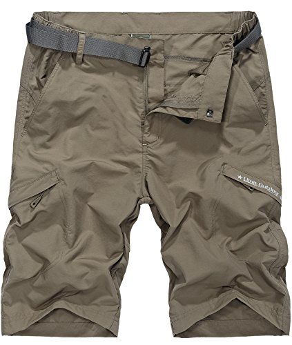 Vcansion Men's Outdoor Lightweight Hiking Shorts Loose Shorts Sports ...