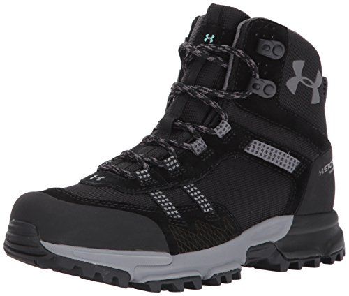 Under Armour Women's Post Canyon Mid Waterproof Hiking Boot, Black (001 ...