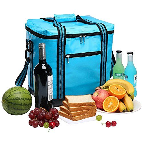 yodo 26L Collapsible Soft Sided Cooler Bag - Family Size Roomy for ...