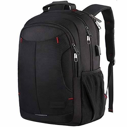 Backpack, Travel School Laptop Backpack for Women Men w/USB Charging ...