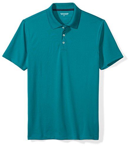 Amazon Essentials Men's Standard Slim-Fit Quick-Dry Golf Polo Shirt ...