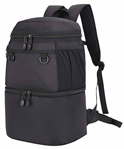 MIER Insulated Backpack Cooler Men Women Lunch Backpack to Hiking ...
