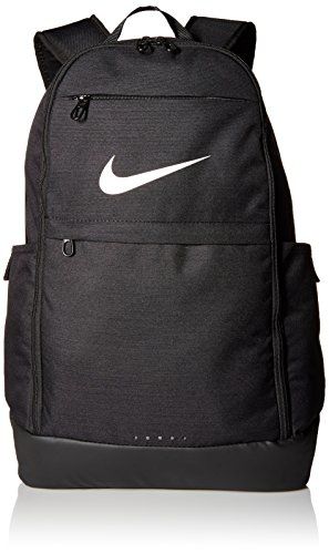 NIKE Brasilia Backpack, Black/Black/White, X-Large | All4Hiking.com