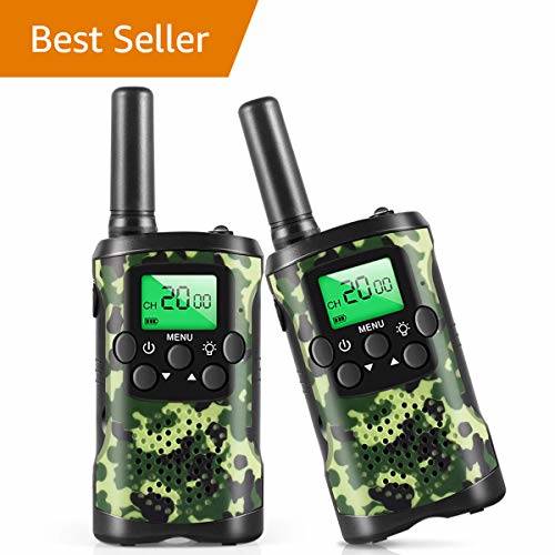 Walkie Talkies for Kids, 22 Channel 2 Way Radio 3 Miles Long Range Handheld Walkie Talkies for 4