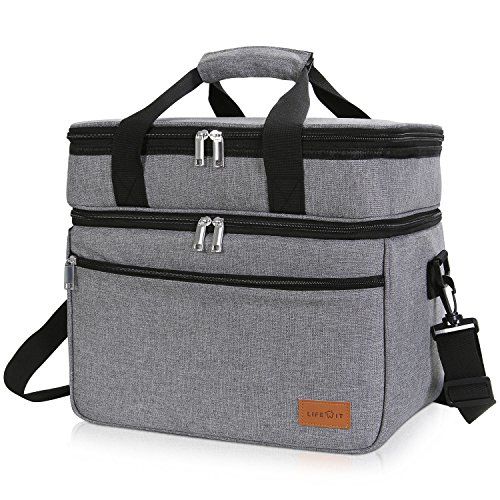 Lifewit Cooler Bag Soft Cooler 23L (30-Can), Insulated Thermal Soft ...