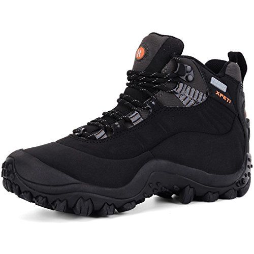 XPETI Men's Thermador Mid Waterproof Hiking Hunting Trail Outdoor Boot ...