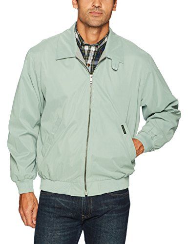 Weatherproof Garment Co. Men's Microfiber Classic Golf Jacket, Mint X ...