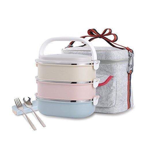 Stainless Steel Leakproof Lunch Box with Lock Container and Insulated ...