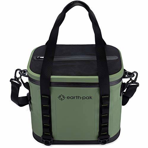 Earth Pak Heavy Duty Waterproof Soft Sided Cooler Bag for Hiking ...