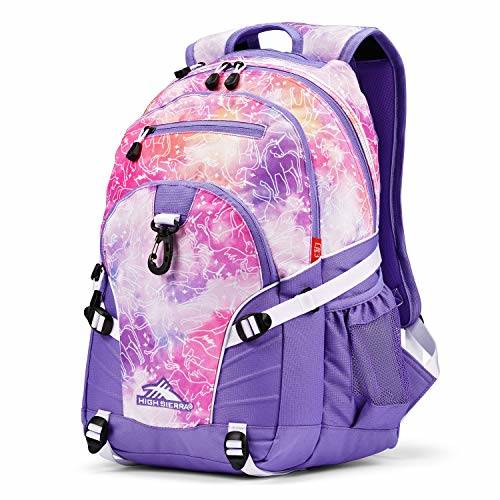 High Sierra Loop Backpack, Unicorn Clouds/Lavender/White - All4Hiking.com