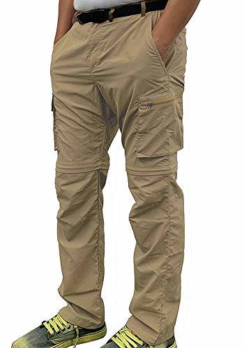 Gash Hao Outdoor Hiking Convertible Pants Mens Quick Dry Water ...