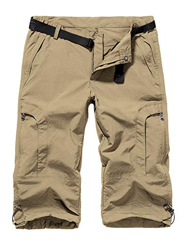 Women's Quick Dry Cargo Hiking Shorts, Outdoor Anytime Casual Straight ...