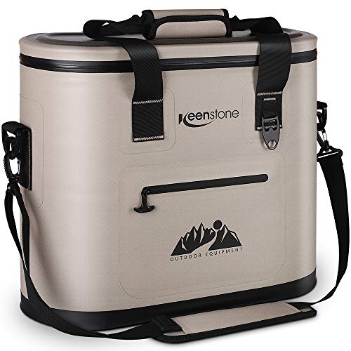 Keenstone Soft Cooler, Portable Cooler 36 Cans, Insulated Leak-Proof ...