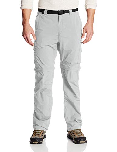 Columbia Men's Silver Ridge Convertible Pant, Cool Grey, 34x30 ...