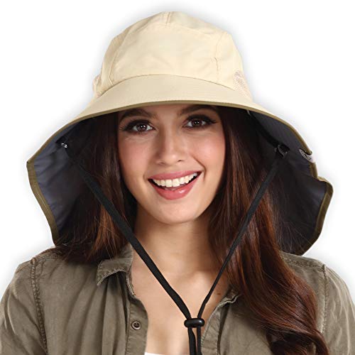 Boonie Sun Hat for Men & Women - Summer Cap with UV Protection - UPF 50 ...