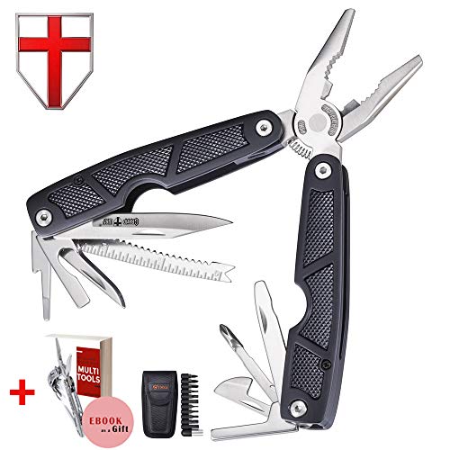 Best Multitool with Knife Pliers Screwdriver Multifunction Knife 25in1