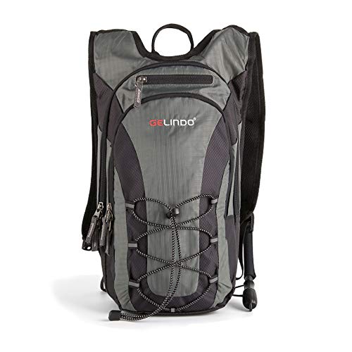 Gelindo Lightweight Hydration Backpack Pack with 2L/ 70oz BPA Free ...
