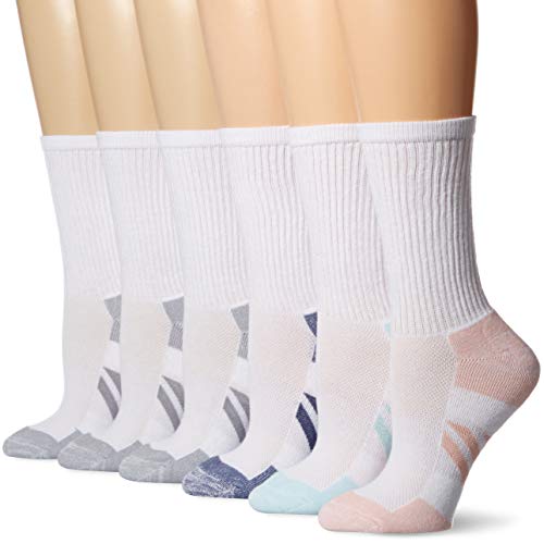 Amazon Essentials Women's 6Pack Performance Cotton Cushioned Athletic