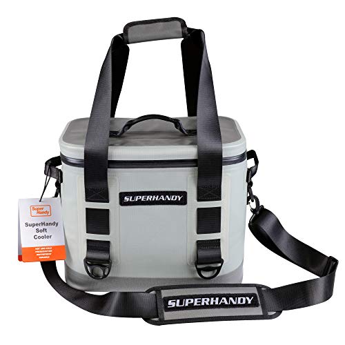 SuperHandy Soft Cooler Bag Portable Flip Hopper 4.4Gal 16.6L 30 Can ...