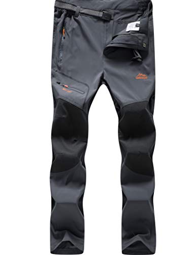 BenBoy Men's Hiking Pants Outdoor Lightweight Waterproof Quick Dry ...