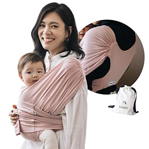 Konny Baby Carrier UltraLightweight, HassleFree Baby Wrap Sling